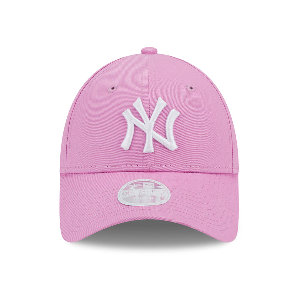 Casquette Femme 9FORTY MLB League Essential New York Yankees rose-blanc NEW ERA