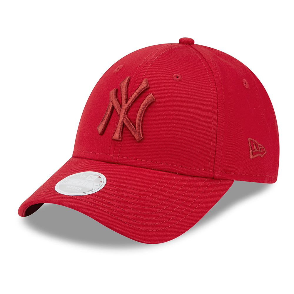 Casquette Femme 9FORTY MLB League Essential New York Yankees écarlate-rouge NEW ERA