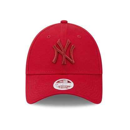 Casquette Femme 9FORTY MLB League Essential New York Yankees écarlate-rouge NEW ERA