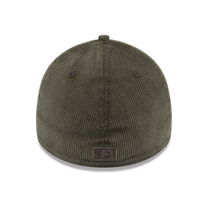 Casquette 39THIRTY MLB Cord New York Yankees olive sur olive NEW ERA