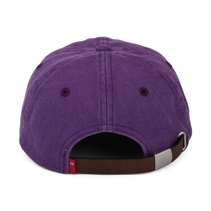 Casquette avec Étiquette Vierge en Jean Essential violet LEVI'S