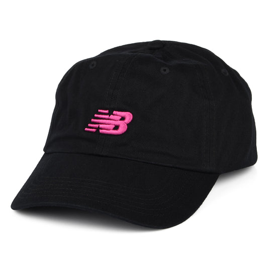 Casquette à Visière Incurvée Classic NB noir-rose NEW BALANCE