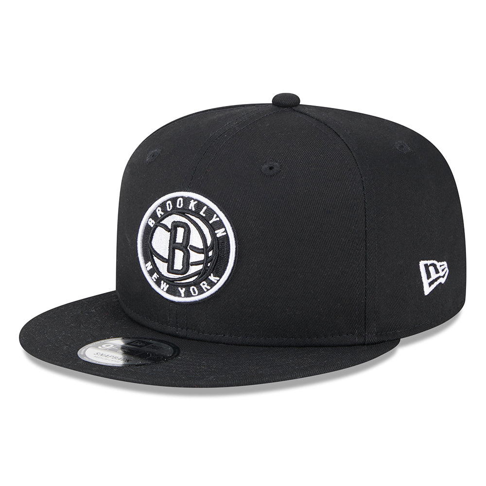 Casquette Snapback 9FIFTY NBA Metallic Arch Brooklyn Nets noir NEW ERA