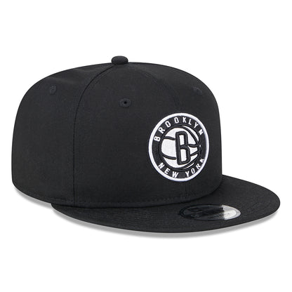 Casquette Snapback 9FIFTY NBA Metallic Arch Brooklyn Nets noir NEW ERA
