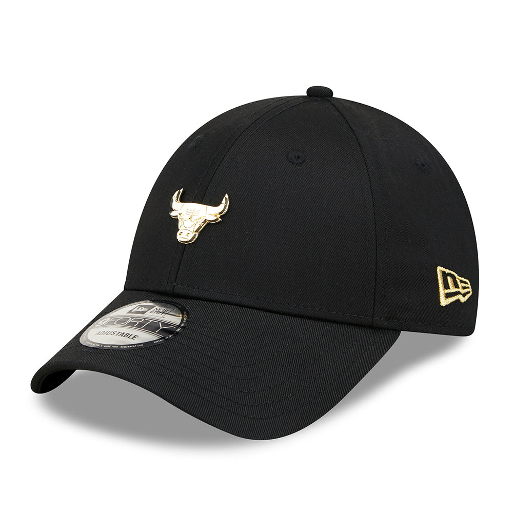 Casquette 9FORTY NBA Pin Chicago Bulls noir NEW ERA