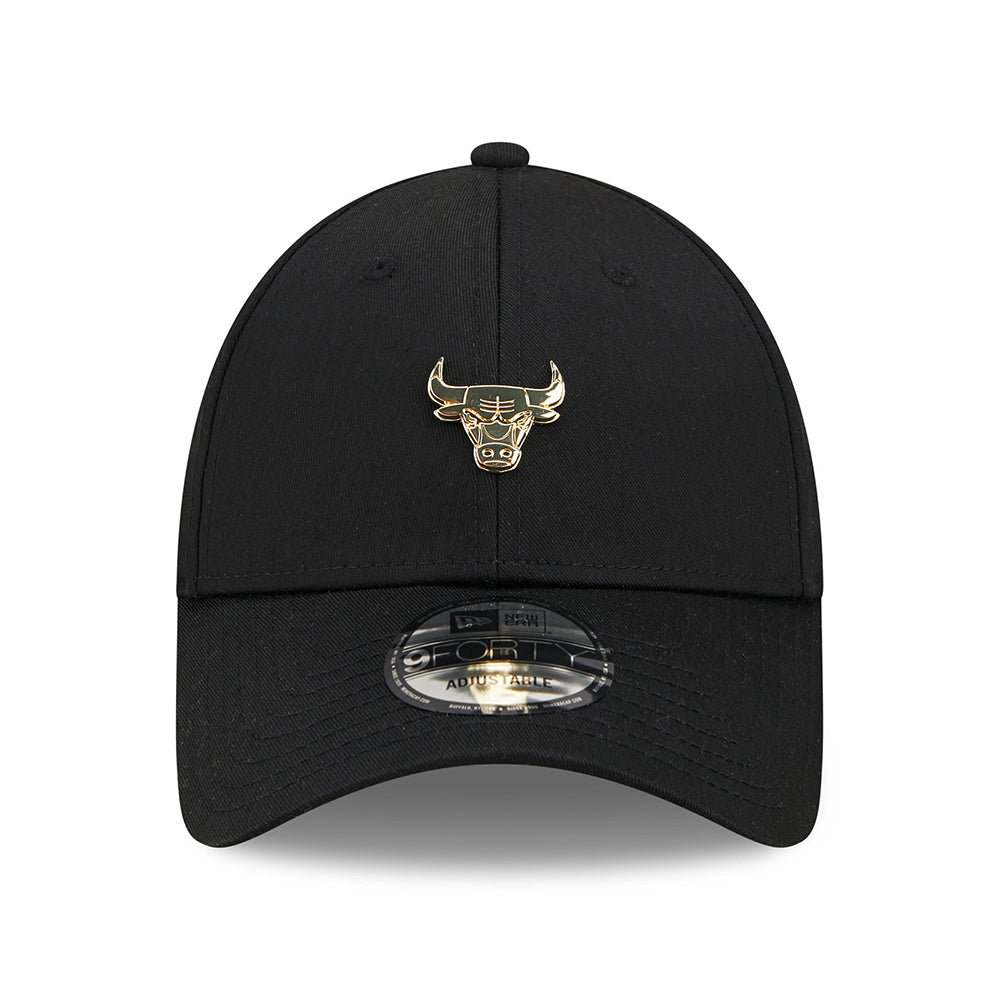 Casquette 9FORTY NBA Pin Chicago Bulls noir NEW ERA