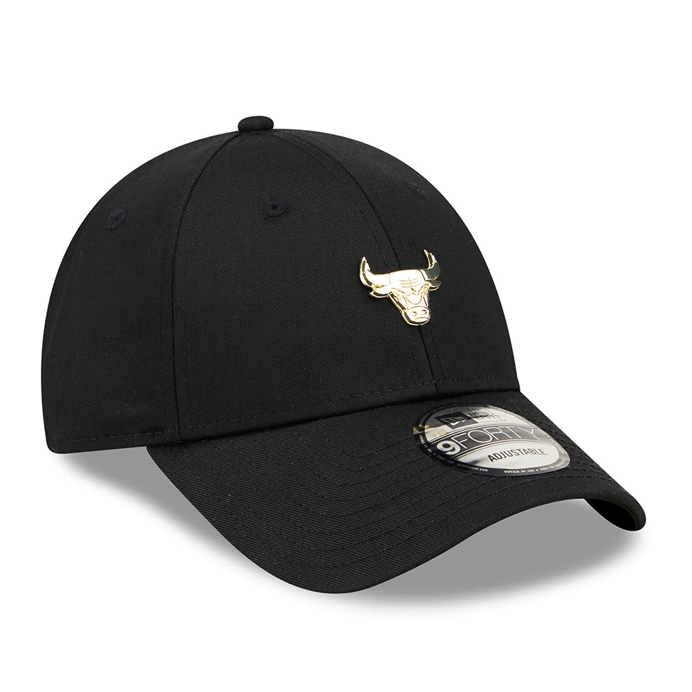 Casquette 9FORTY NBA Pin Chicago Bulls noir NEW ERA