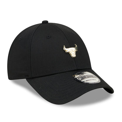 Casquette 9FORTY NBA Pin Chicago Bulls noir NEW ERA