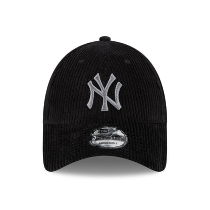 Casquette 9FORTY MLB Wide Cord New York Yankees noir-gris NEW ERA