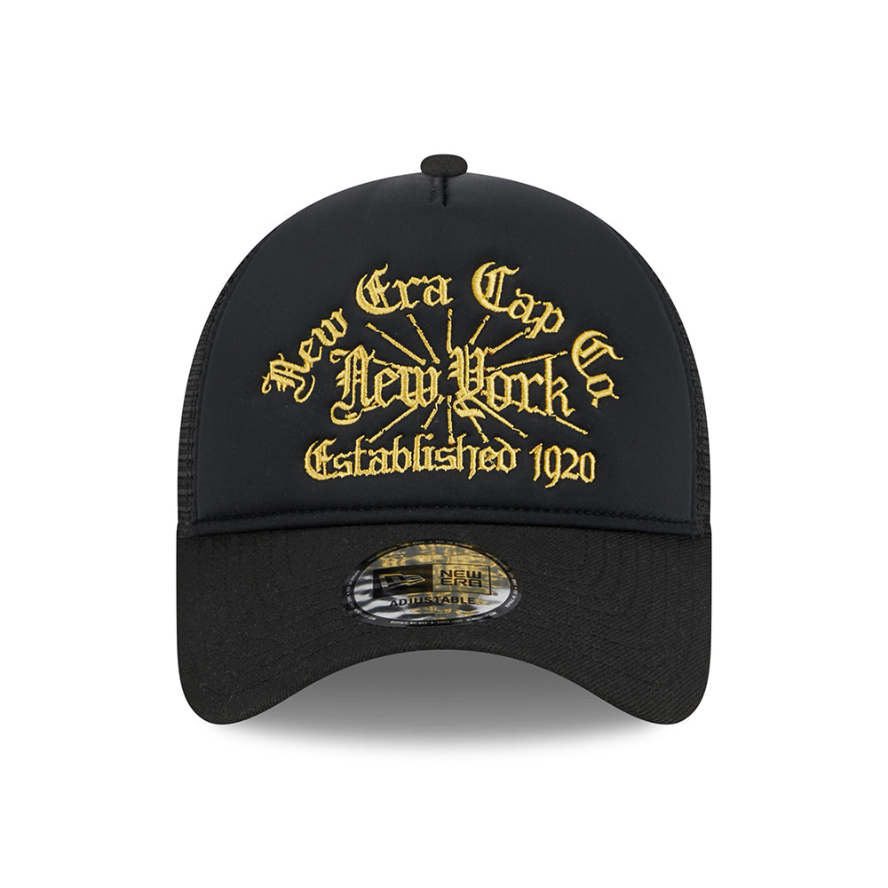 Casquette Trucker 9FORTY NE A-Frame noir NEW ERA