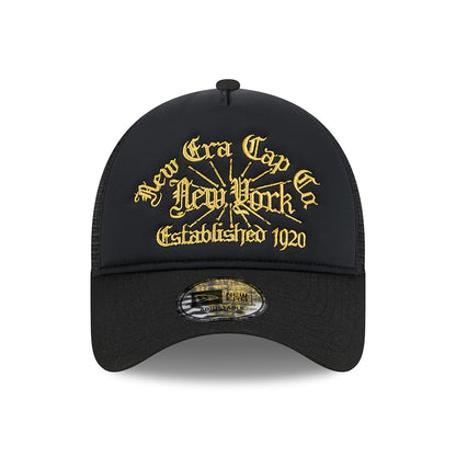 Casquette Trucker 9FORTY NE A-Frame noir NEW ERA