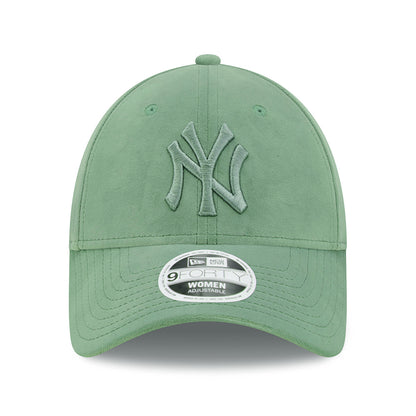 Casquette Femme 9FORTY MLB Velour New York Yankees jade NEW ERA