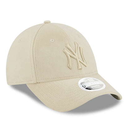 Casquette Femme 9FORTY MLB Velour New York Yankees pierre NEW ERA