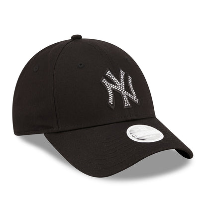 Casquette Femme 9FORTY MLB Diamante New York Yankees noir NEW ERA