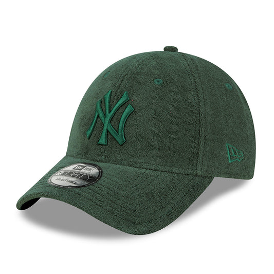 Casquette 9FORTY MLB Towelling New York Yankees vert foncé NEW ERA