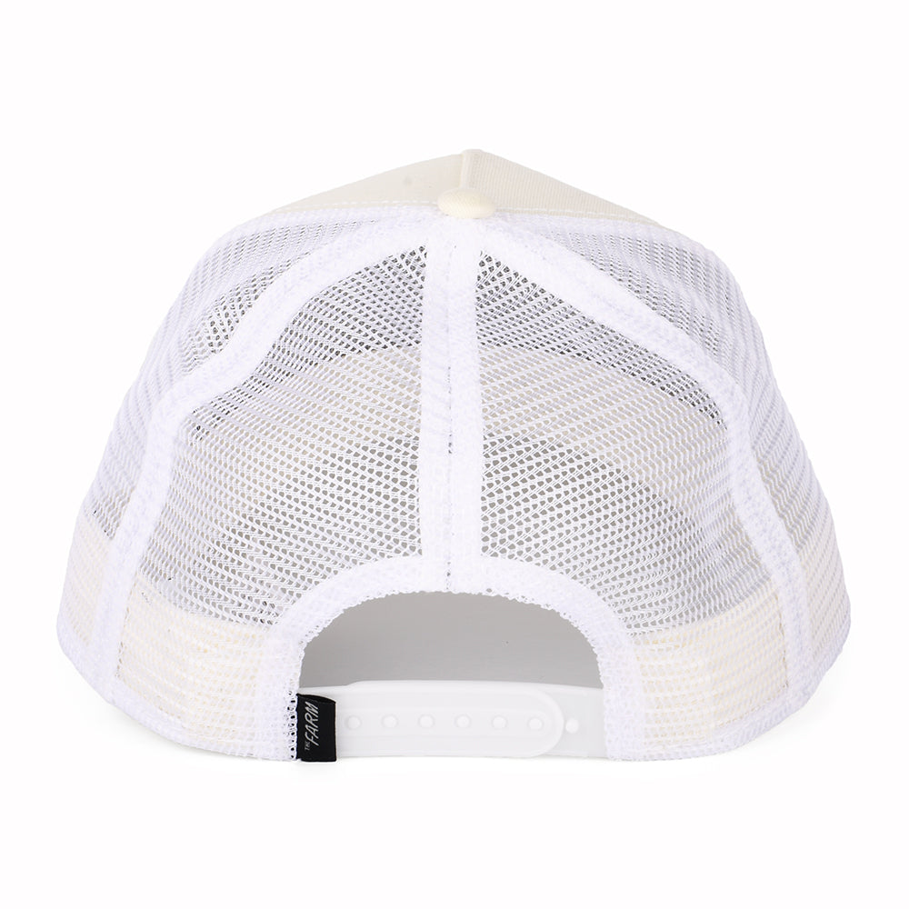 Casquette Trucker White Tiger blanc GOORIN