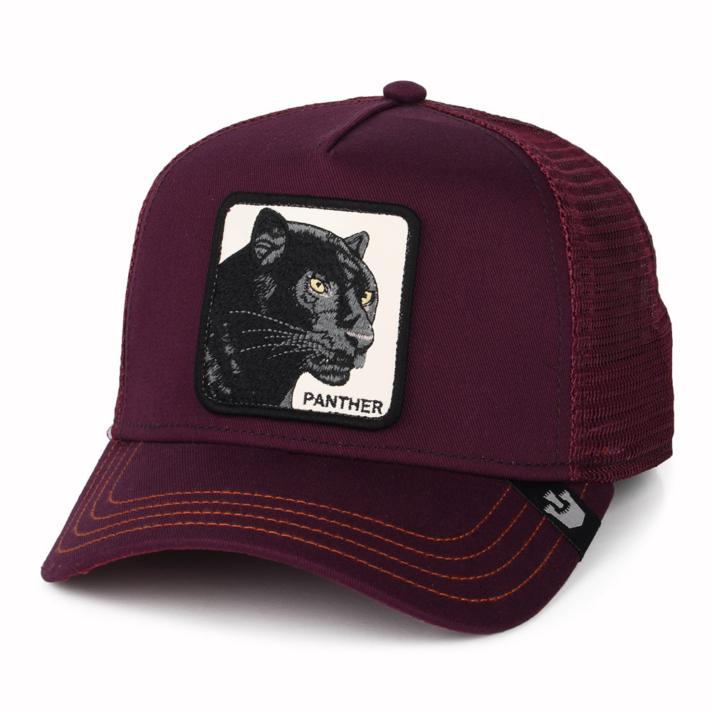 Casquette Trucker Black Panther bordeaux GOORIN