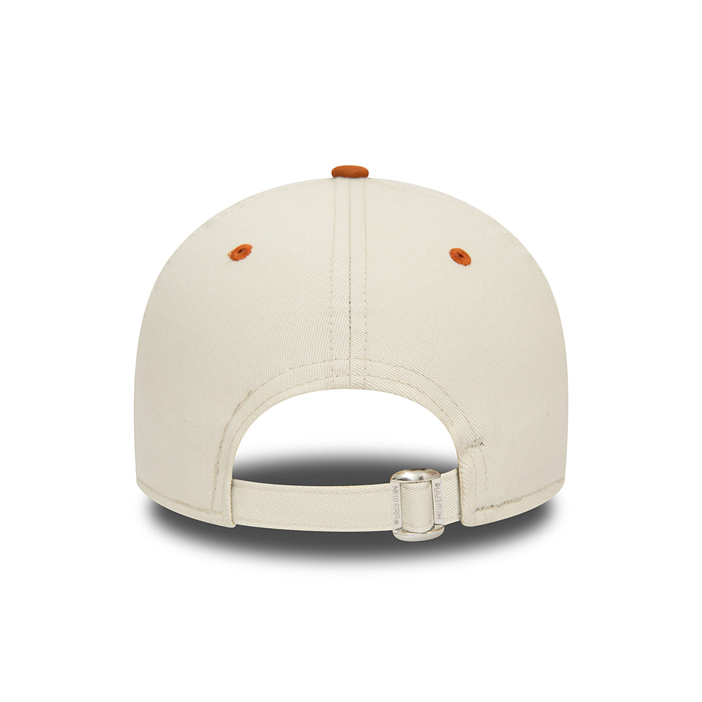 Casquette 9FORTY MLB White Crown L.A. Dodgers ivoire-rouille NEW ERA