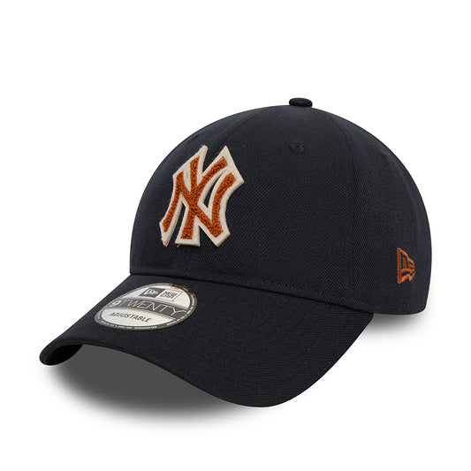 Casquette 9TWENTY MLB Boucle New York Yankees bleu marine-marron NEW ERA