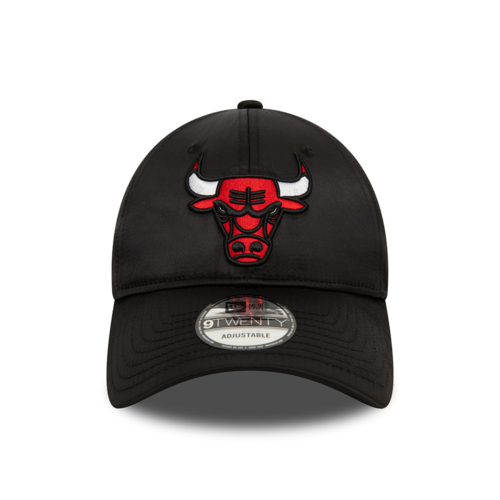 Casquette 9TWENTY NBA Satin Chicago Bulls noir NEW ERA
