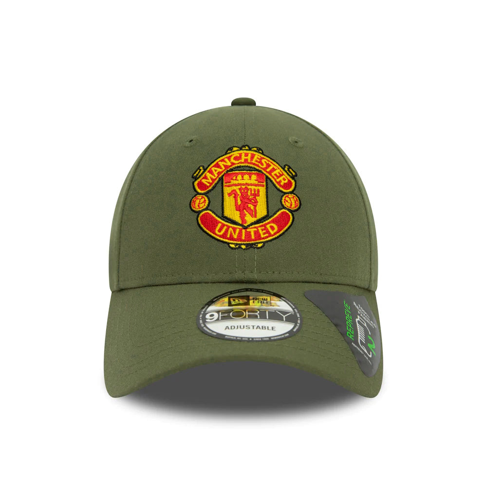 Casquette 9FORTY Repreve Seasonal Pop Manchester United FC olive NEW ERA