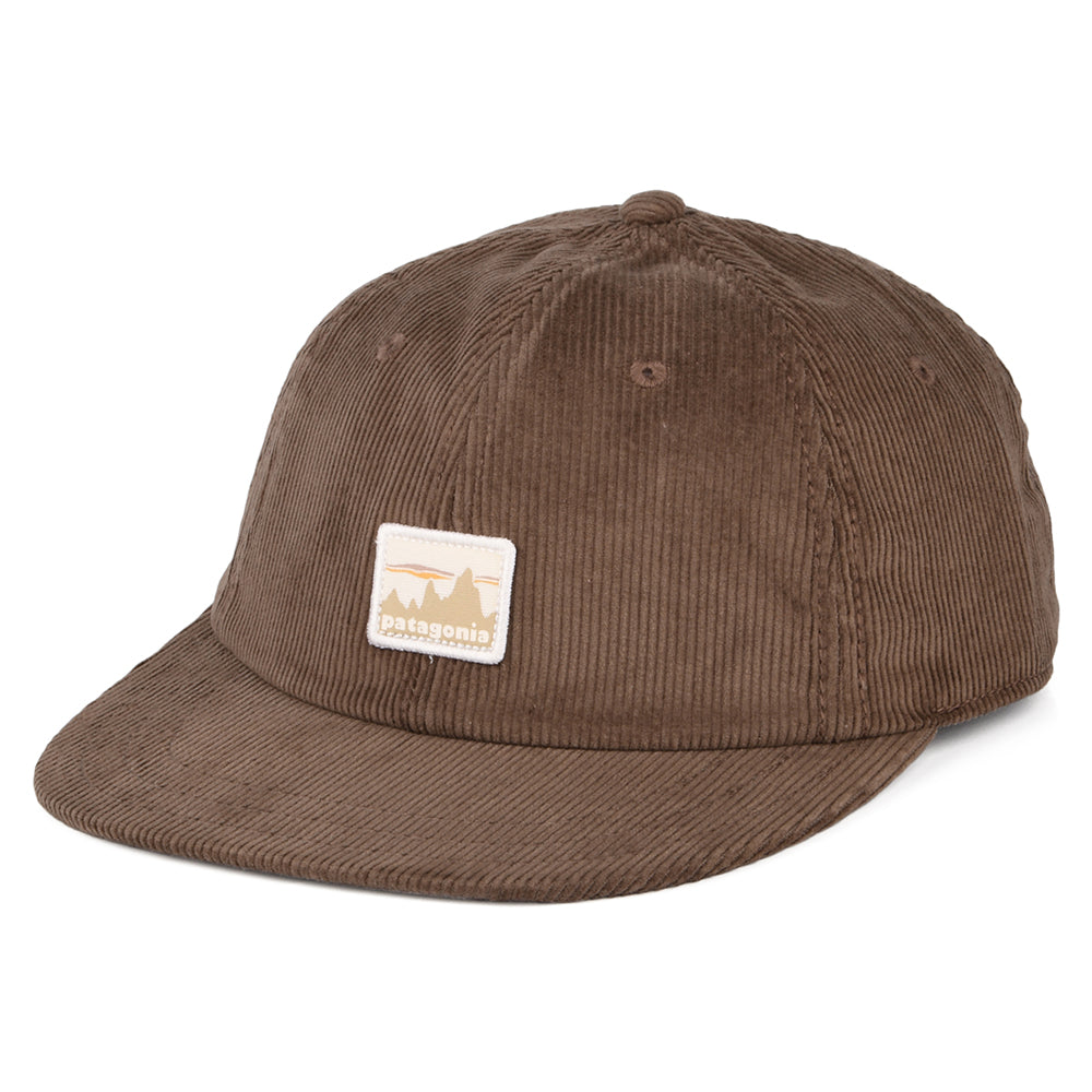 Casquette Snapback en Velours Côtelé 73 Skyline marron PATAGONIA