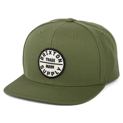 Casquette Snapback Oath III olive BRIXTON