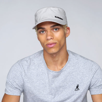 Casquette Militaire Ripstop Flexfit gris KANGOL