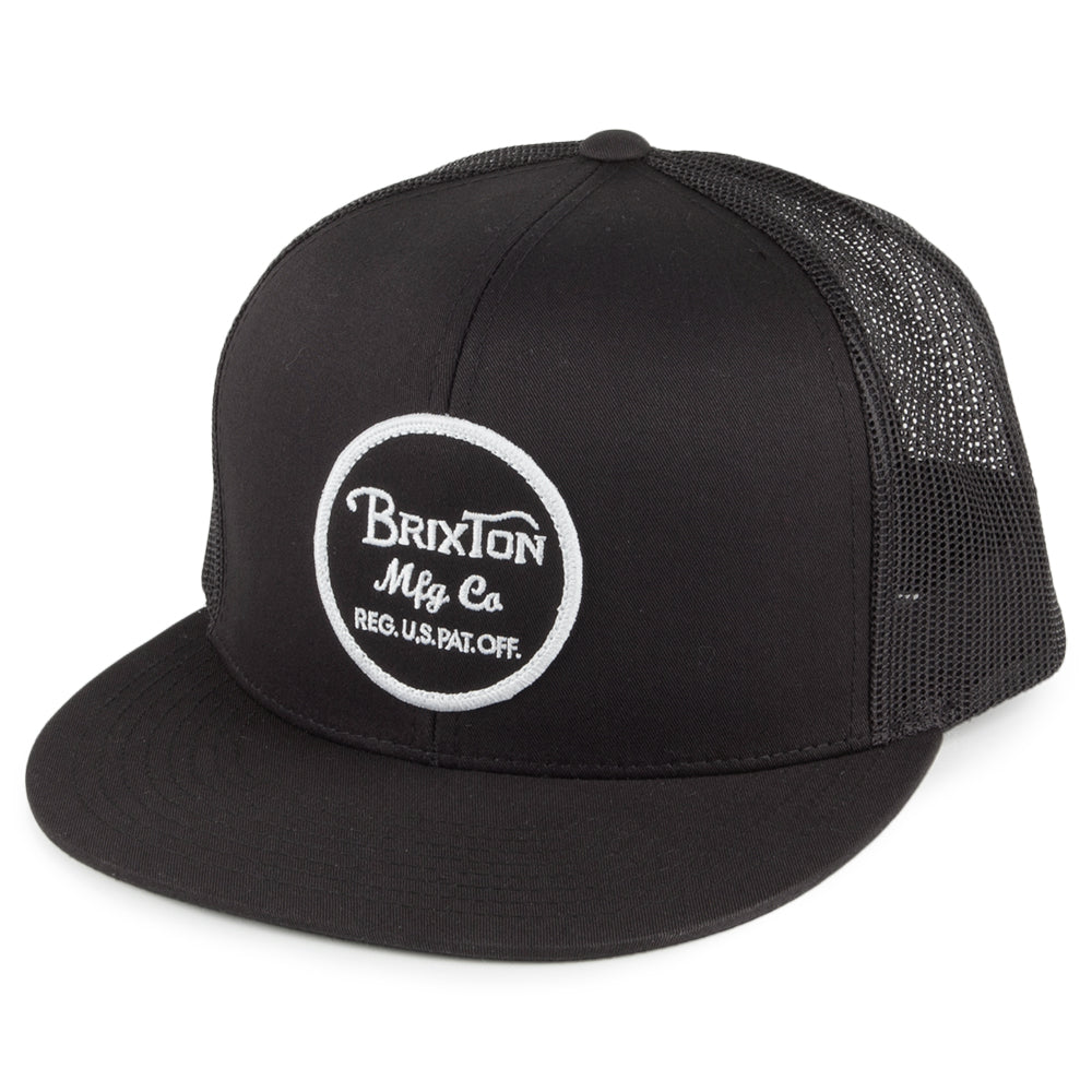 Casquette Trucker Wheeler noir BRIXTON