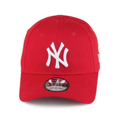 Casquette 9FORTY MLB League Basic New York Yankees rouge NEW ERA