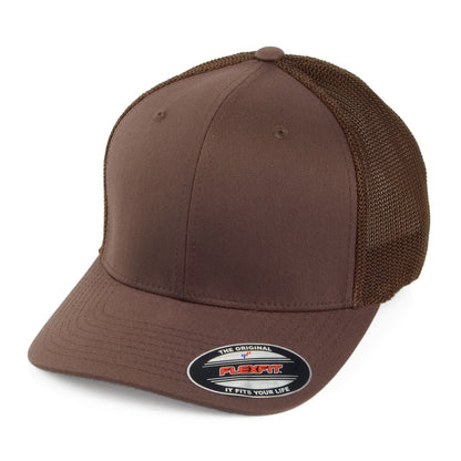 Casquette Trucker Tonal marron FlexFit