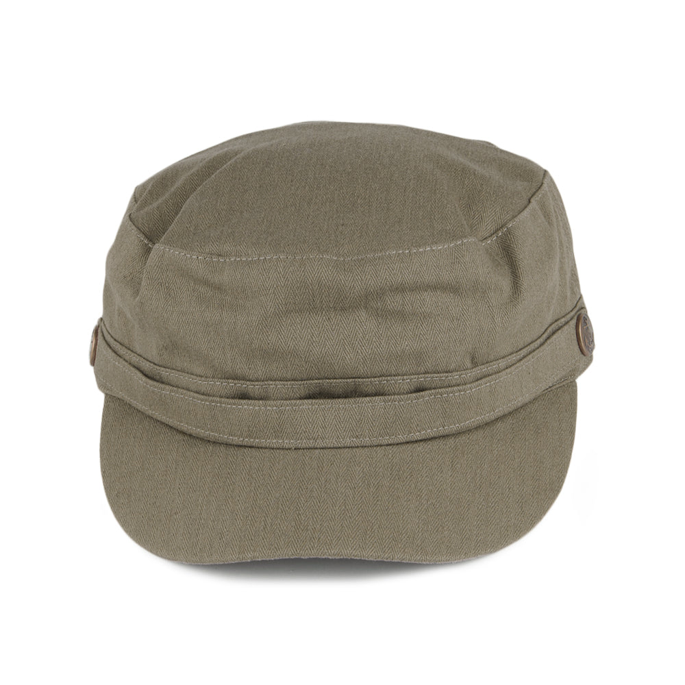 Casquette Militaire à Chevrons olive JAXON & JAMES