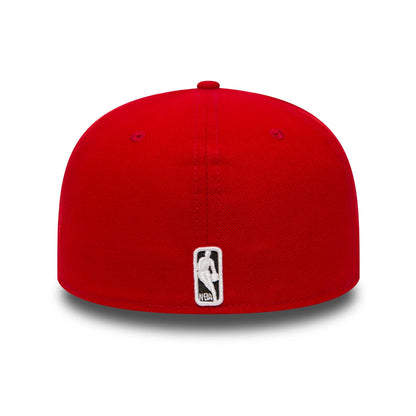 Casquette 59FIFTY NBA Essential Chicago Bulls rouge-noir NEW ERA