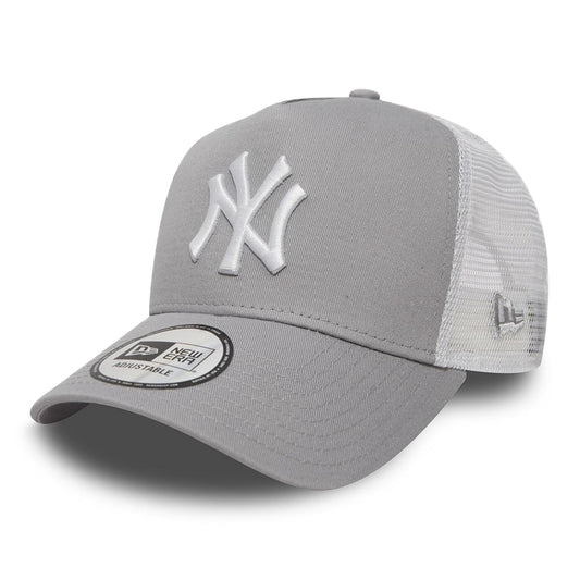 Casquette Trucker A-Frame MLB League Essential New York Yankees gris NEW ERA