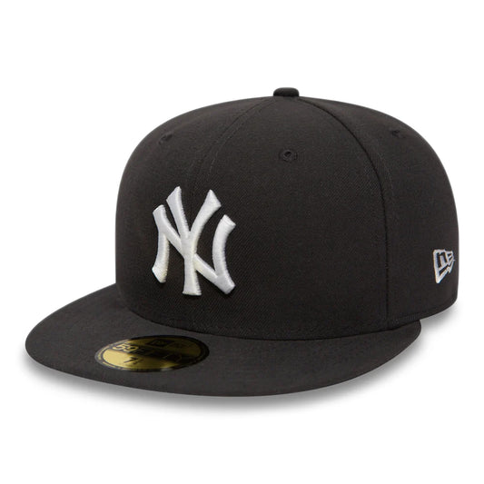 Casquette 59FIFTY MLB League Basic New York Yankees gris foncé NEW ERA