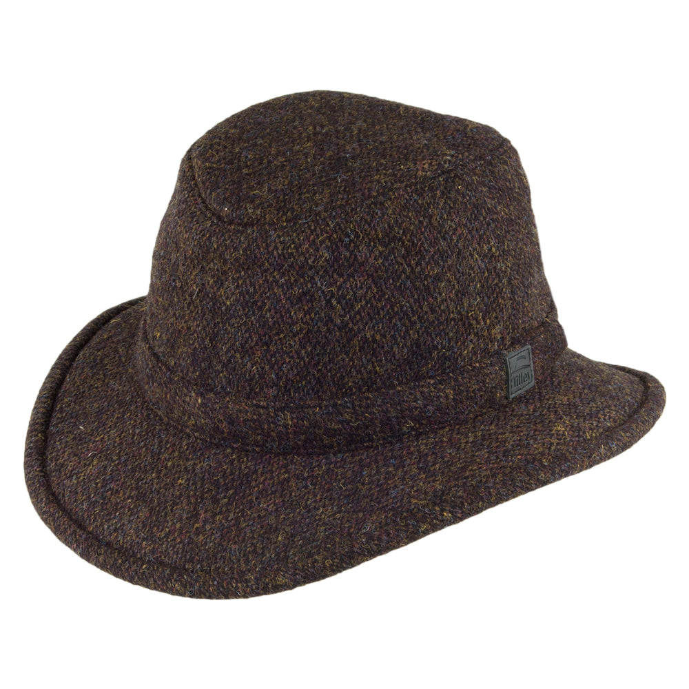 Chapeau Hiver en HARRIS TWEED TW2HT multicolore TILLEY