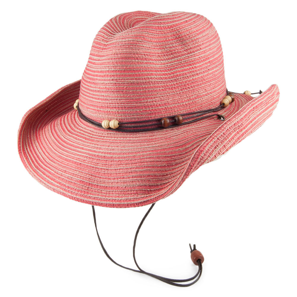 Chapeau de Cowboy Sunset corail SUNDAY AFTERNOONS