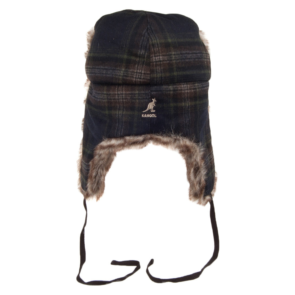 Chapka en Laine Ushanka multicolore KANGOL