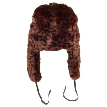 Chapka en Fausse Fourrure léopard KANGOL