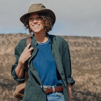 Chapeau Été Pliable LTM6 Airflo olive TILLEY