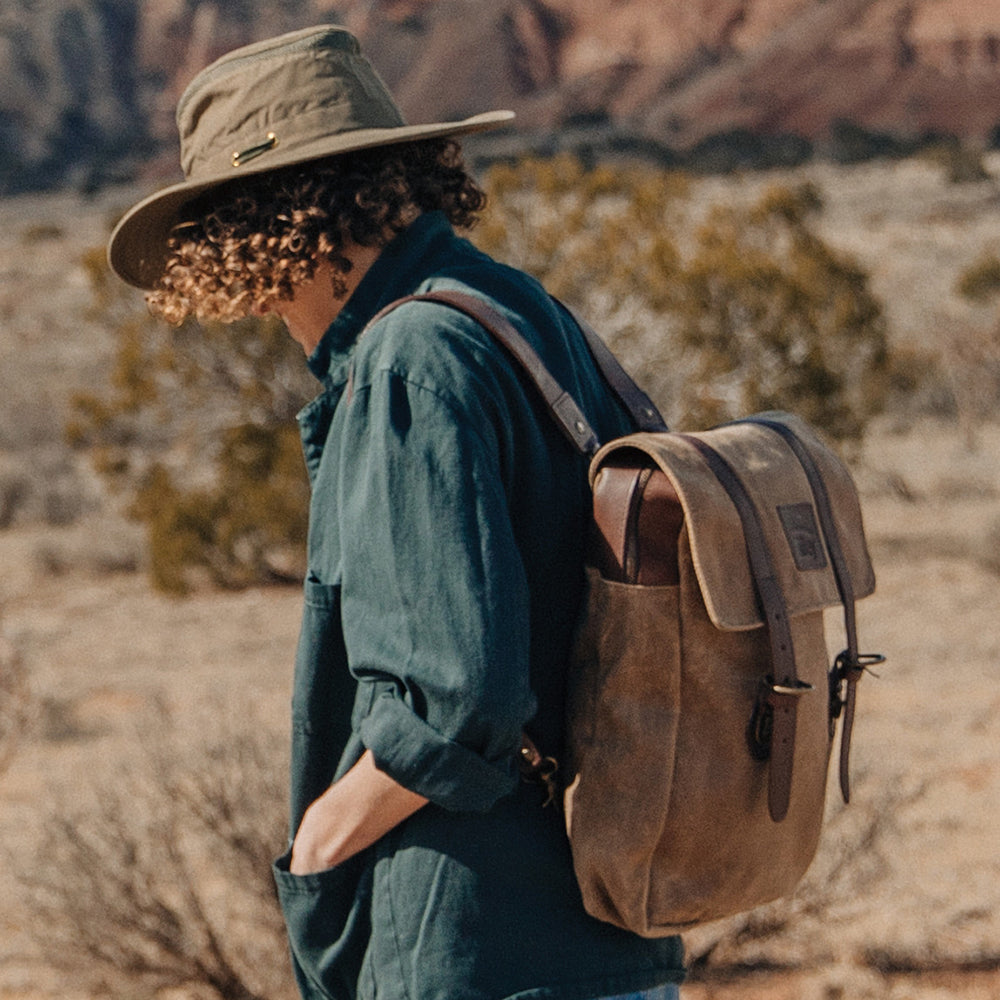 Chapeau Été Pliable LTM6 Airflo olive TILLEY