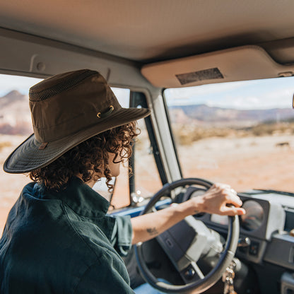 Chapeau Été Pliable LTM6 Airflo olive TILLEY