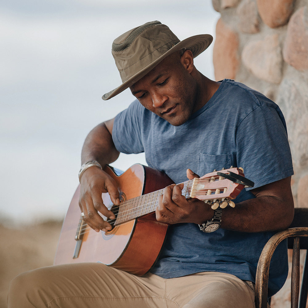 Chapeau Été Pliable LTM6 Airflo olive TILLEY