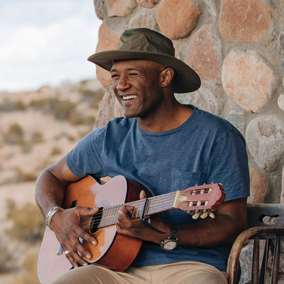 Chapeau Été Pliable LTM6 Airflo olive TILLEY