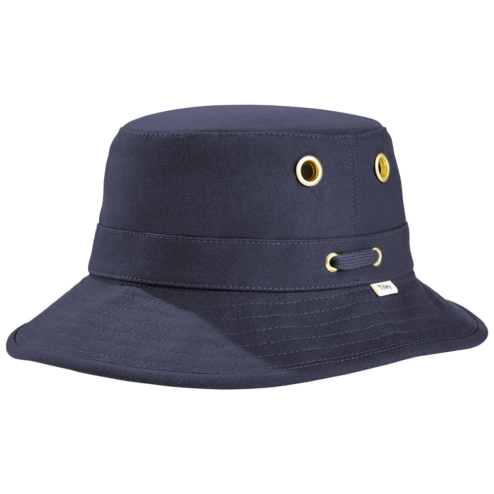 Chapeau Bob en Toile de Coton Iconic T1 bleu marine TILLEY