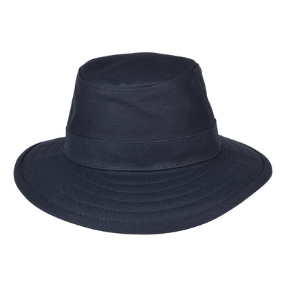 Chapeau Été en Toile de Coton Pliable bleu marine JAXON & JAMES