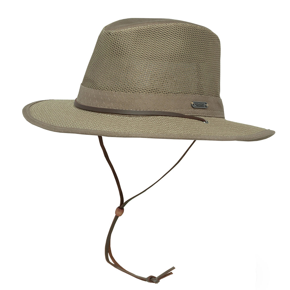 Chapeau Fedora Été Easy Breezer khaki SUNDAY AFTERNOONS