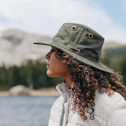 Chapeau Été en Chanvre TH5 olive TILLEY