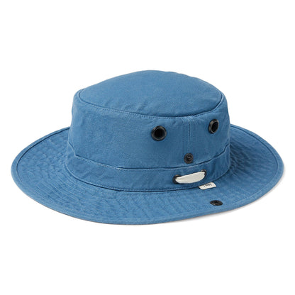 Chapeau Été Pliable T3 Wanderer bleu denim TILLEY