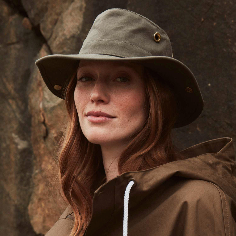 Chapeau Été Pliable Classic T3 olive TILLEY